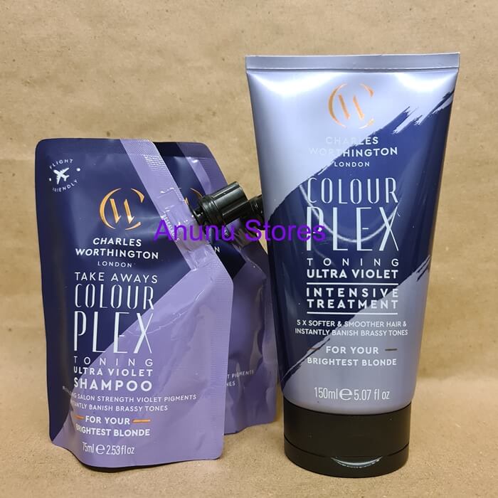 Charles Worthington ColourPlex Toning Ultra Violet Haircare Products